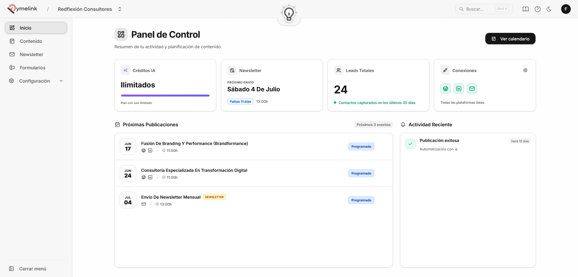 Pymelink Dashboard (Dark Mode)